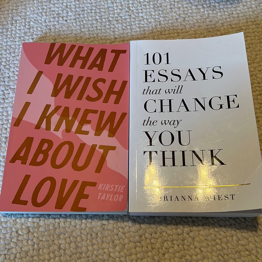 Bundle of 2 self help books.NOT FOR SALE